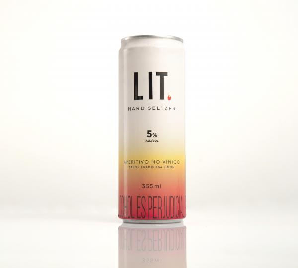 LIT Hard Seltzer Raspberry Lime Image