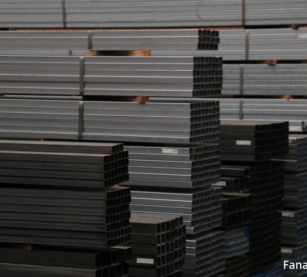Galvanized steel tubes Image
