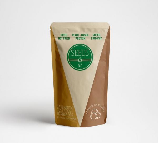 CRISPY CHICKPEAS 300gr CHOCOLATE-FLAVOR Image