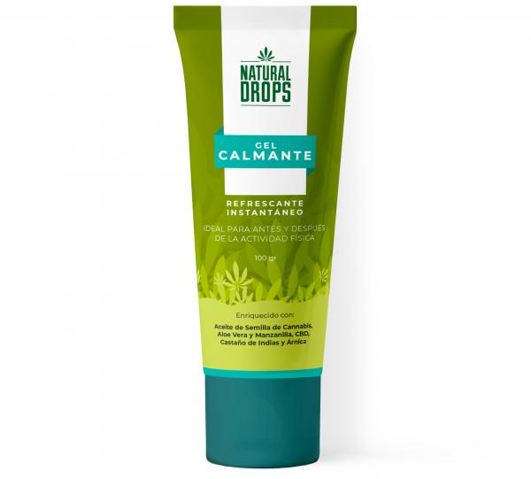 Soothing Gel With Cannabis - Natural Drops Image