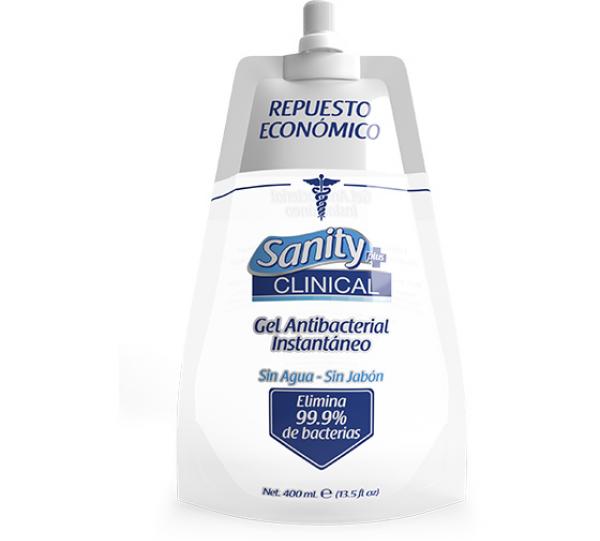 Sanity Clinical Antibacterial Gel Image