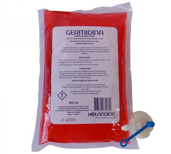 HAND HYGIENE-GERMIDINA JABON ANTIBACTERIAL Image