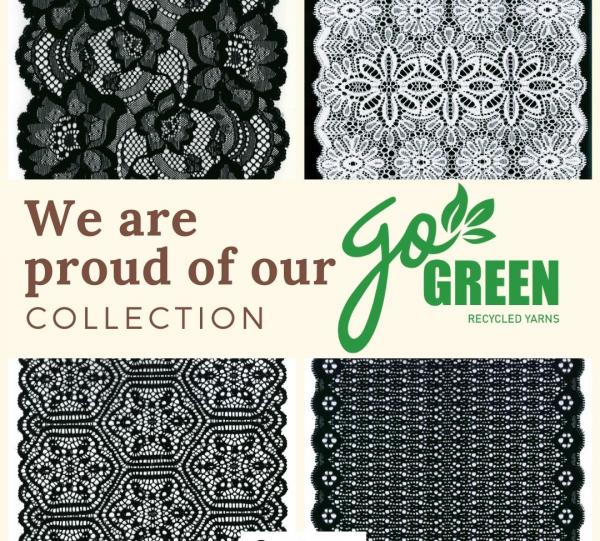 GO GREEN COLLECTION - Elastic Lace & Allovers Image