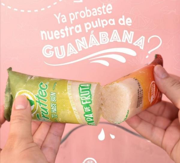 Frozen soursop pulp Image