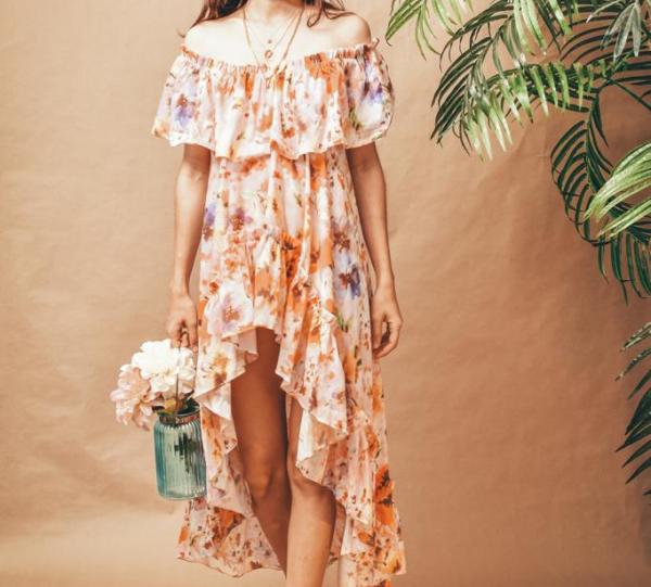 IDALIA ESTAMPADO DRESS Image
