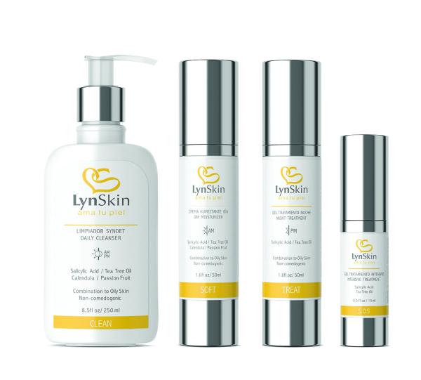 LynSkin Acne Treatment Kit. 4-Step Clear Skin System Image