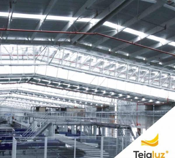 Tejaluz - FRP Translucent Plastic roof skylight Image