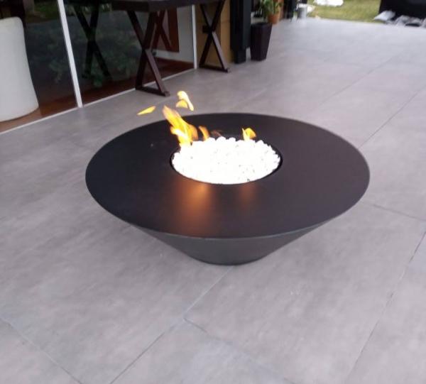 wood fire pit konik Image