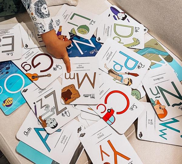 Flash Cards The Alphabet Image
