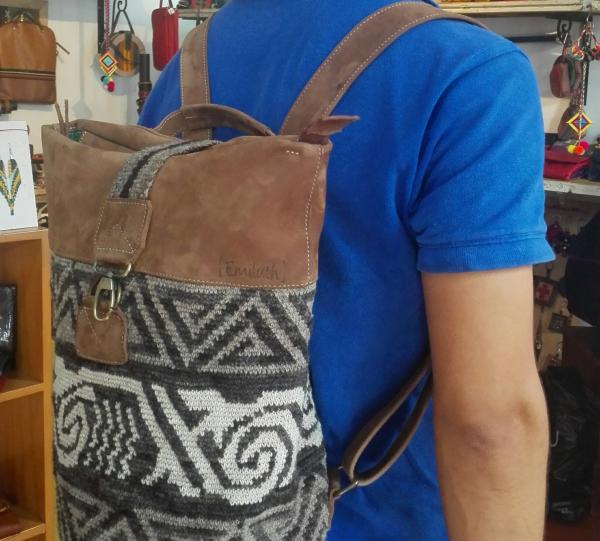 BAG UNISEX WOVEN BACKPACK Image