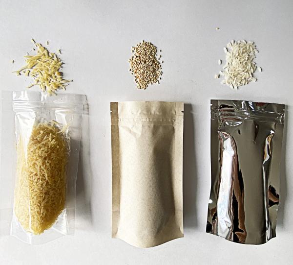 Packaging with zipper Image