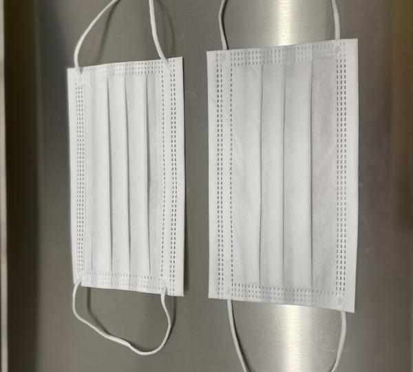 Ultrasound Sealed Three Layer Disposable Face Mask Image