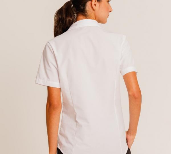 Women's Oxford Shirt Short Sleeve and Long Sleeve Image