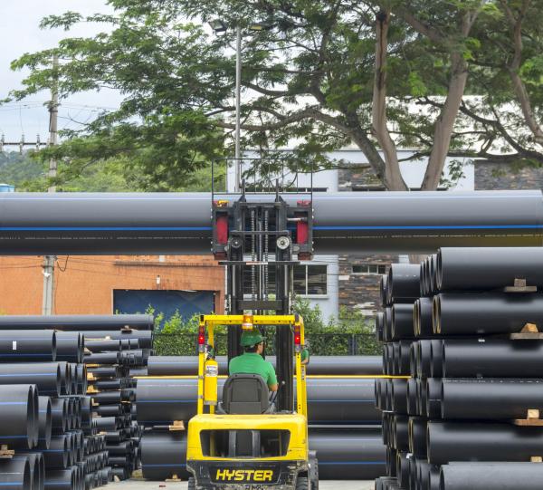 POLYETHYLENE FLEXIBLE PIPE AND FLEXIBLE PIPE WITH POLYETHYLENE LAYERS PE100 (PE4710) Image