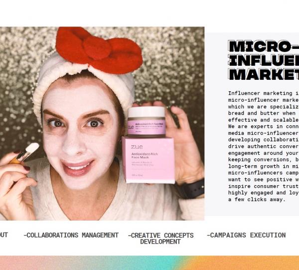 Social Media Management and Influencer Marketing Image