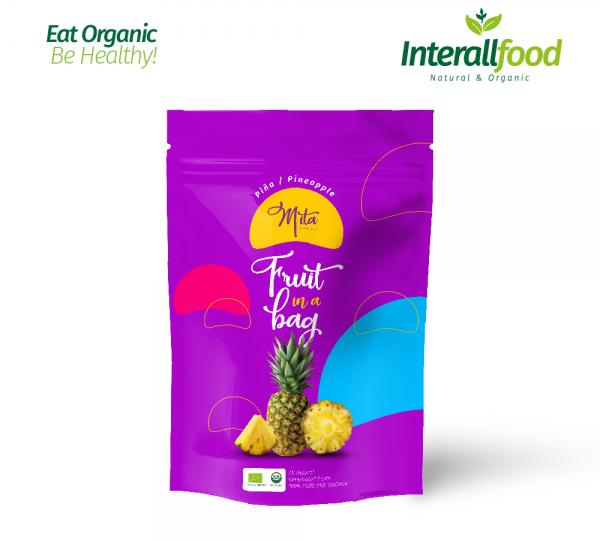Organic and fair trade dried pineapple Image