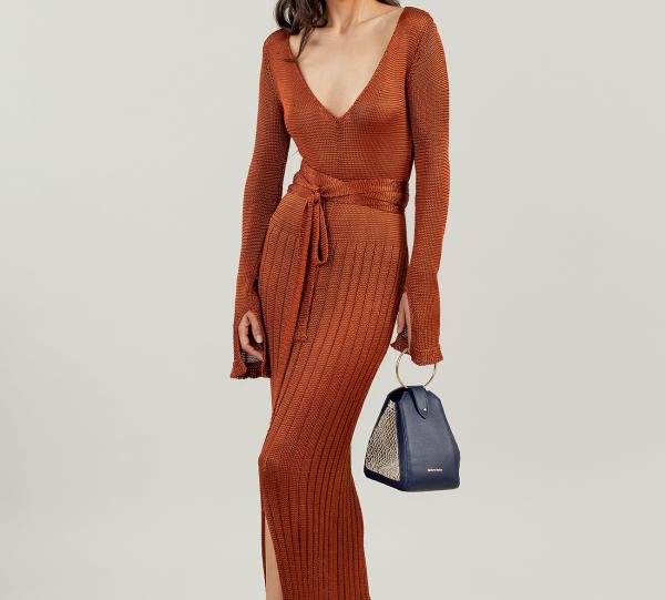 Rincon del Mar & mesh mini handbag Image