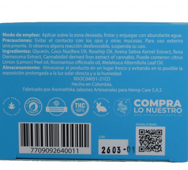 NATURAL SOAP WITH CDB, ROSEHIP AND OATS Image