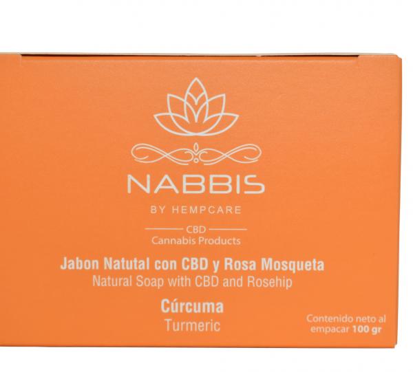 NATURAL SOAP WITH CDB, ROSEHIP AND TURMERIC Image