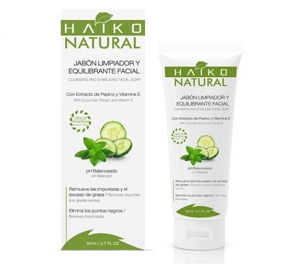 CLEANSING AND STABILIZING FACIAL SOAP (80ml) With Cucumber Extract and Vitamin E � Image