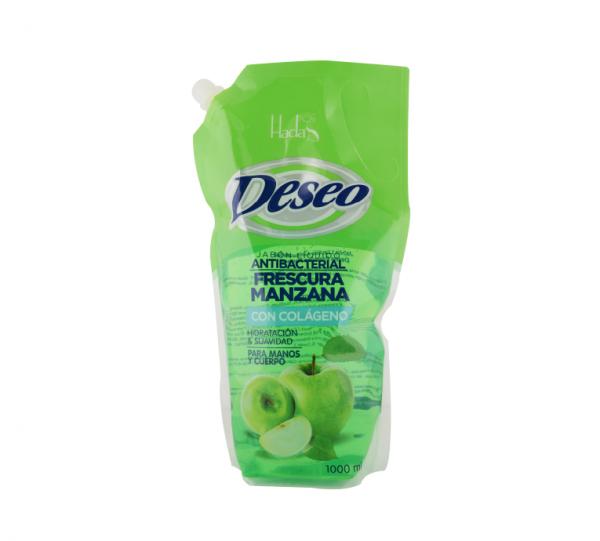 Deseo® Apple Antibacterial Liquid Soap with Collagen Doypack x 1000ml Image