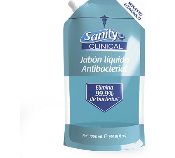 Sanity Clinical Valvula Antibacterial Soap Image