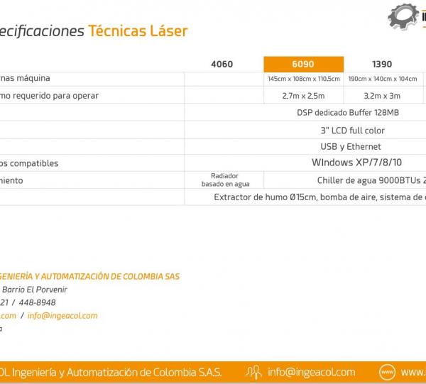 6090 CNC Laser Machine Image
