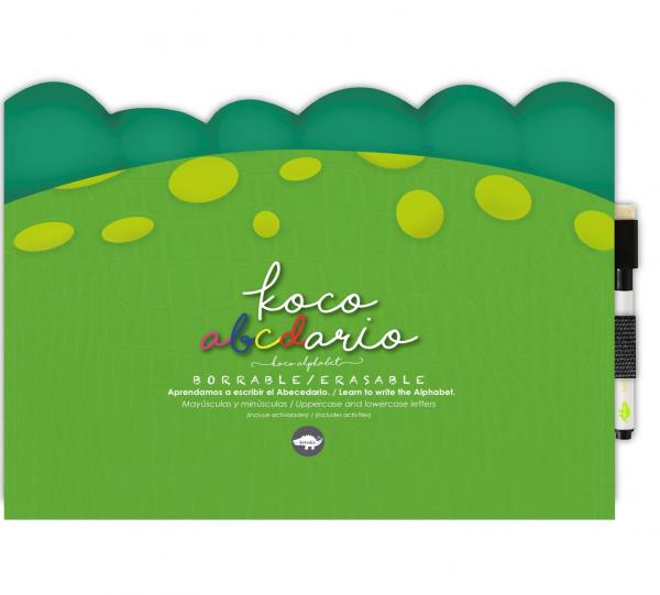 Erasable Book Koco Alphabet Block Letters Image