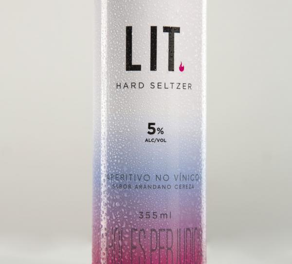 LIT Hard Seltzer Cranberry Cherry Image