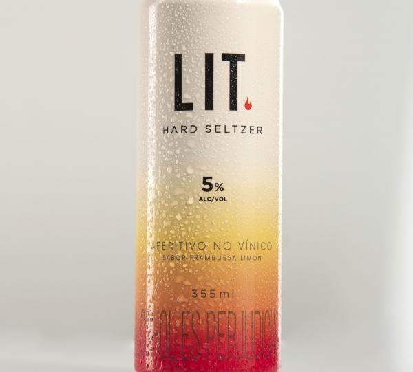 LIT Hard Seltzer Raspberry Lime Image