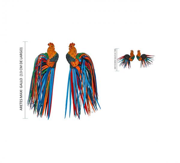 ROOSTER EARRINGS Image