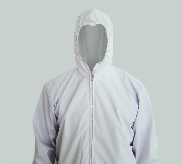 SUIT WITH WATERPROOF HOOD PLUS FOR MAXIMUM PROTECTION Image
