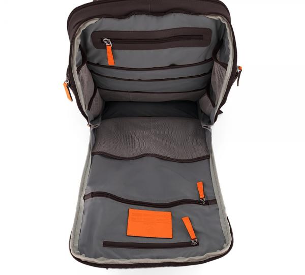 Genuine Leather Backpack for school, office, travel or a rapidly growing use among Dads as the Perfect Diaper Bag for Men Image