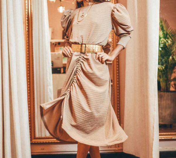 OPERA TAUPE DRESS Image