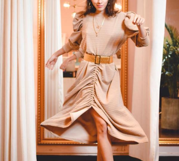 OPERA TAUPE DRESS Image