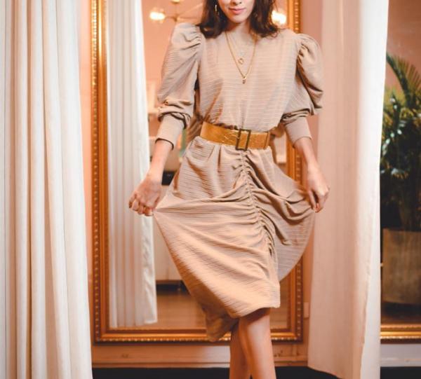 OPERA TAUPE DRESS Image