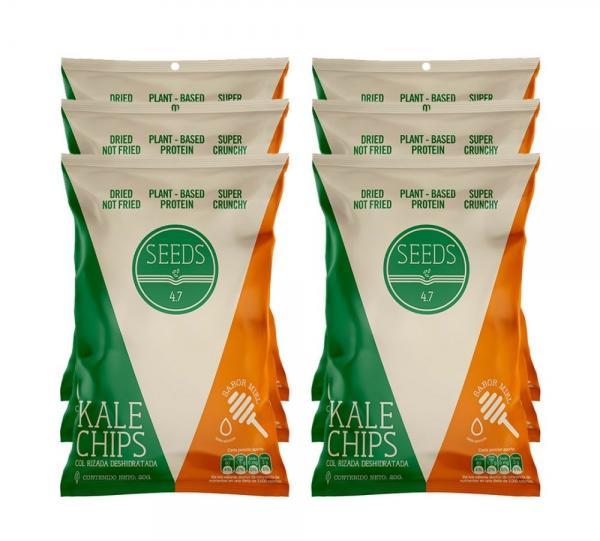 PACK KALE CHIPS HONEY-FLAVOR 20GR X6 Image