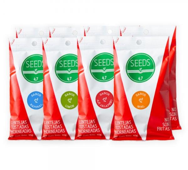 CRISPY LENTILS MULTI-FLAVOR 40GR X8 Image