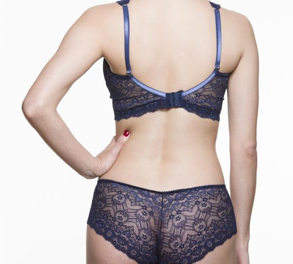 SCHERZO Piacere 2 Executive Blue Lingerie Set Image