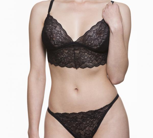 SCHERZO Piacere 4 Executive Black Lingerie Set Image