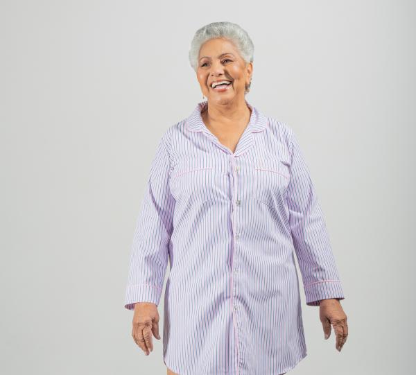 Women's pajama with velcro closure Image