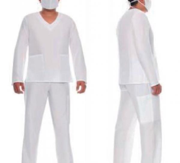 LONG SLEEVE ANTI FLUID PAJAMAS Image
