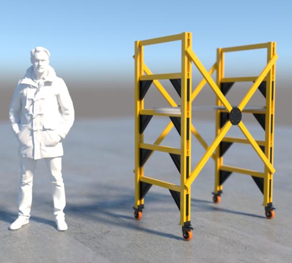 FRP Platform Hand Truck Image