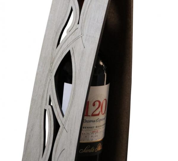 WOODEN WINE HOLDER Image