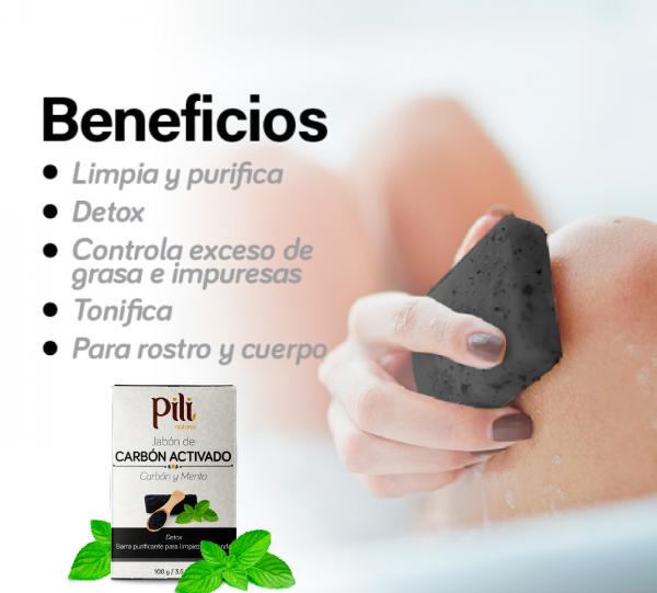 Activated Charcoal Soap. 3.5 OZ Image