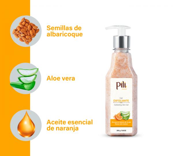Pili Skin Exfoliating Gel 8.8 Fl Oz Image