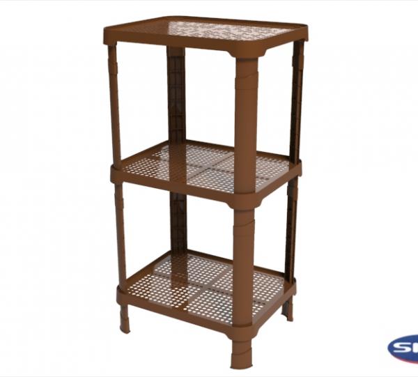 Practical shelf 3 levels Image
