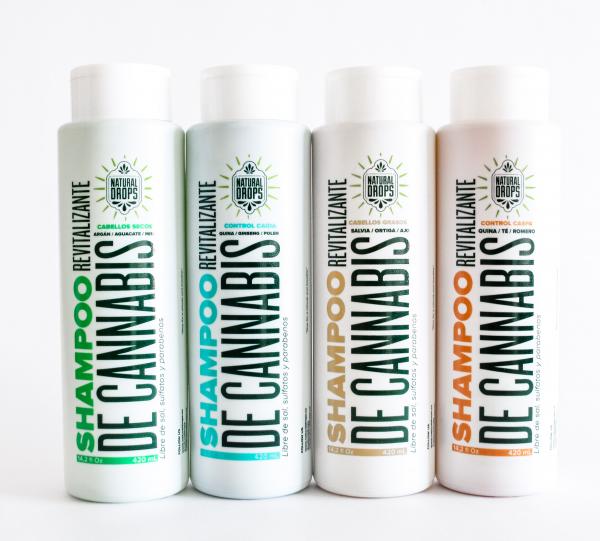 Revitalizing Cannabis Shampoo for Oily Hair - Natural Drops Image
