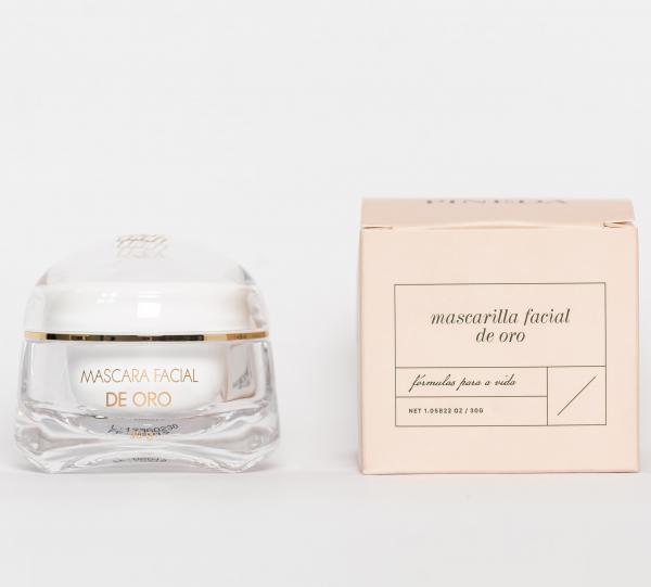 Gold Face Mask Image