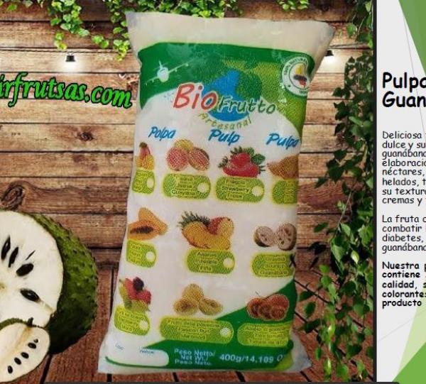 100% natural tropical and exotic fruit pulps Image